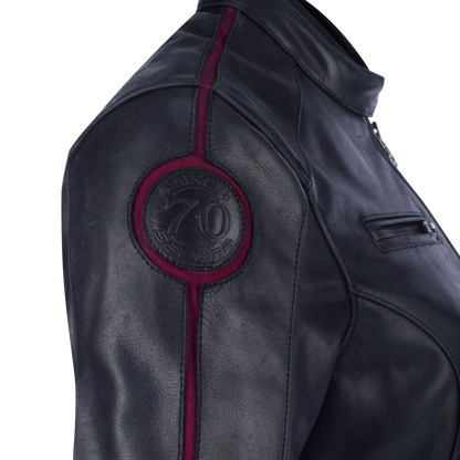 LADY DEVON Black/Bordeaux