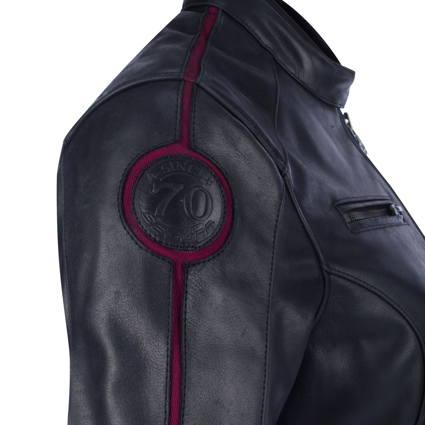 LADY DEVON Black/Bordeaux