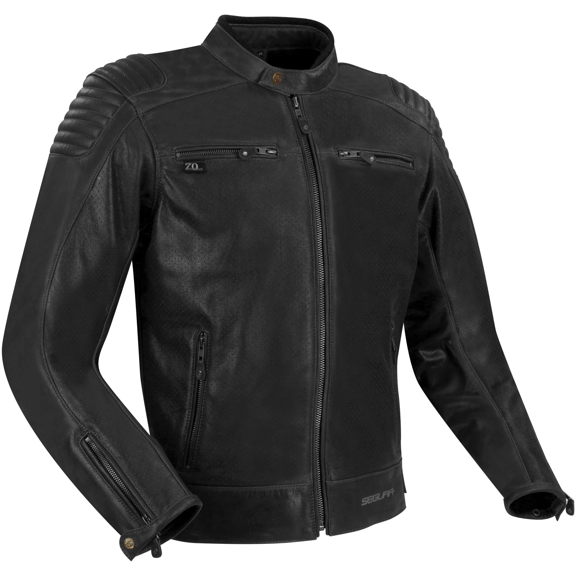 SEGURA セグーラ　レザーライダースジャケット ブラック プロテクター EXPRESS Black – Segura
