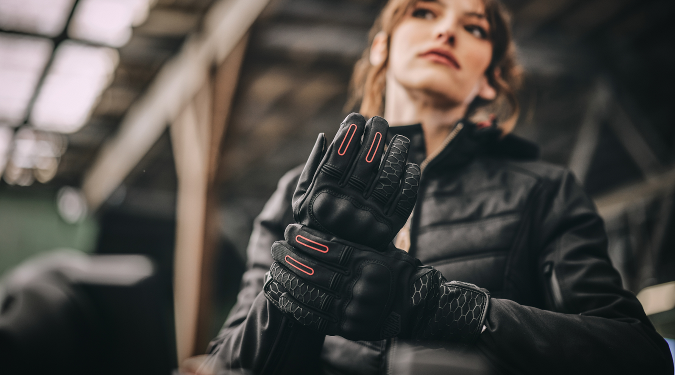 Gants moto femme Lady Natcho, univers Rebel - Segura